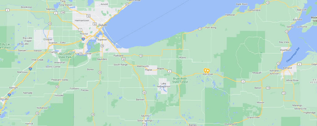 Service Areas - Northwestern WI and Northeastern MN